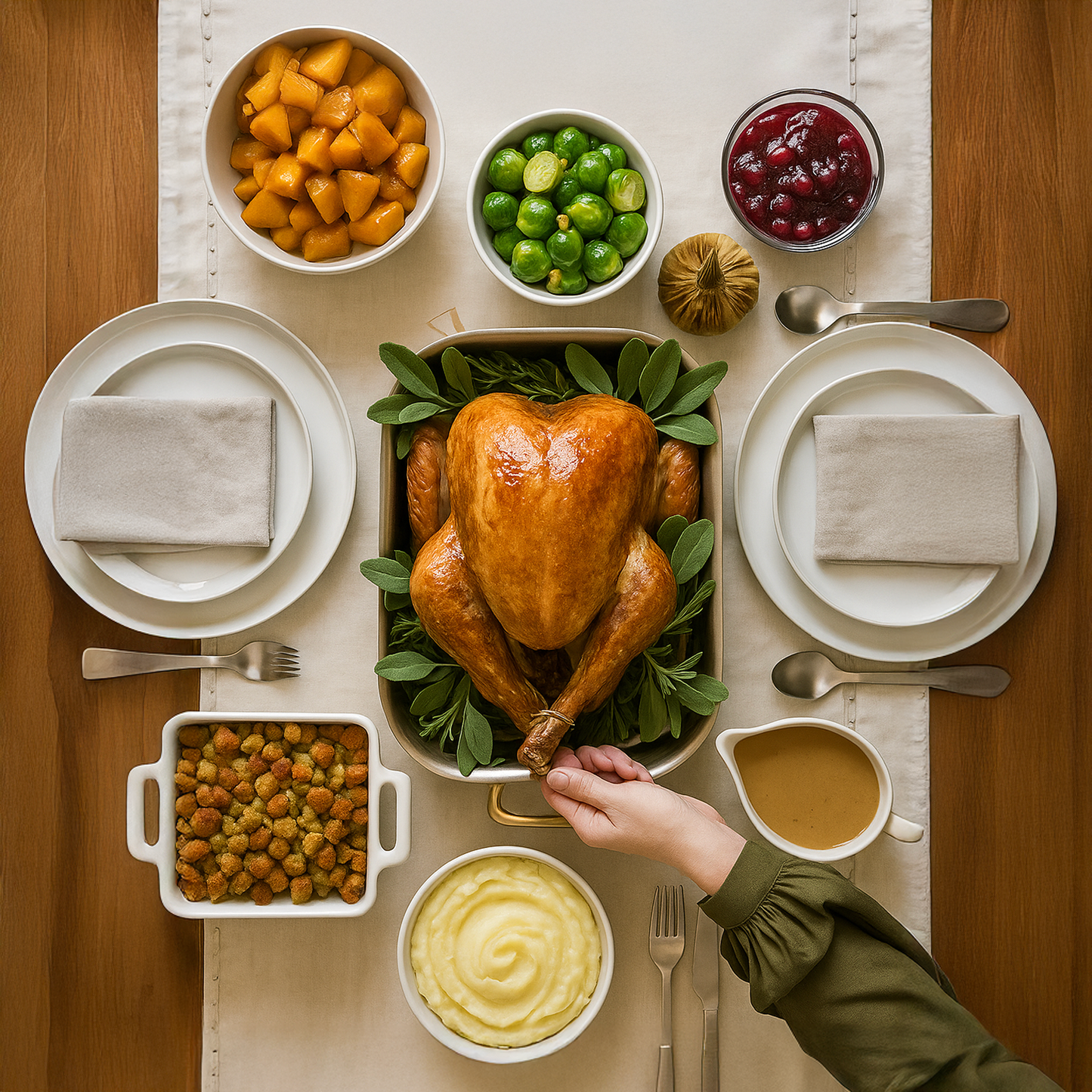 Thanksgiving Dinner Kit — Choose Size
